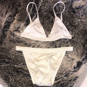 Sabo Skirt White Bikini